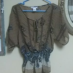 Bohemian Loose Blouse